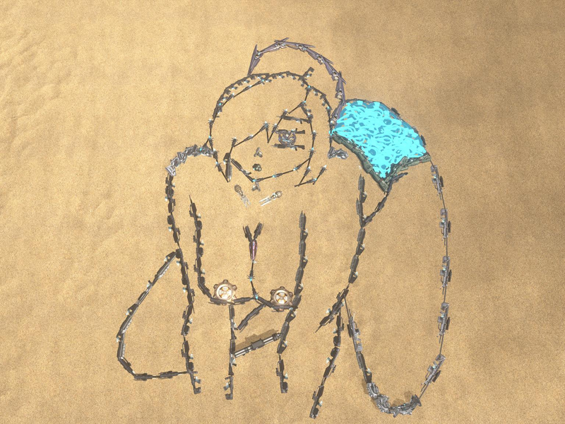 Illustration for article titled Adult Anime Drawings Forged in Halo 3